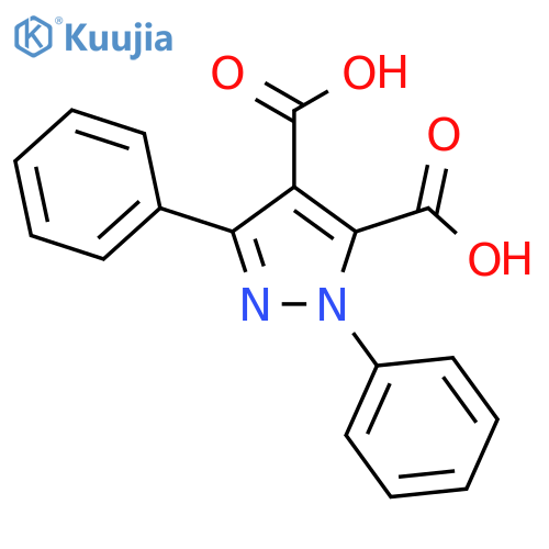 diphenyl-1H-pyrazole-4,5-dicarboxylic acid structure