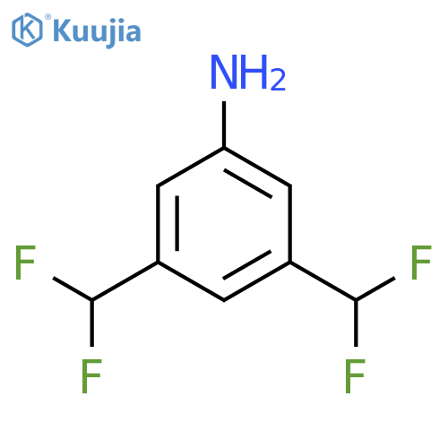 3,5-Bis(difluoromethyl)aniline structure