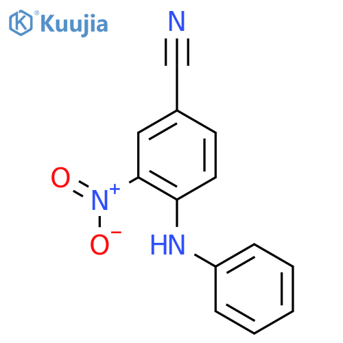 4-Anilino-3-nitrobenzonitrile structure