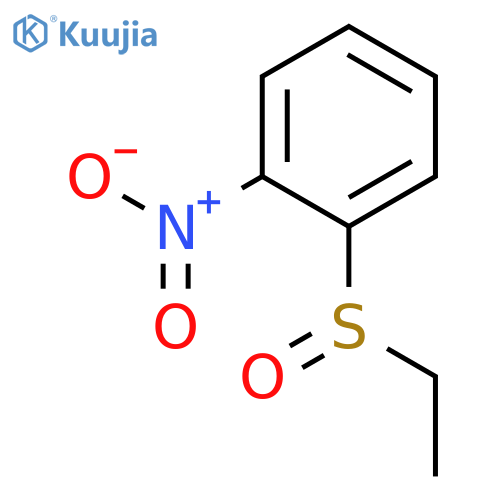 Benzene, 1-(ethylsulfinyl)-2-nitro- structure