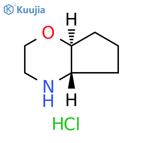 (4aS,7aS)-Octahydrocyclopenta[b][1,4]oxazine hydrochloride structure