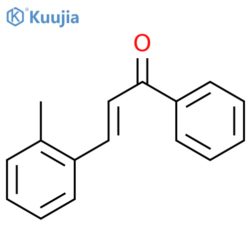2-Propen-1-one, 3-(2-methylphenyl)-1-phenyl- structure