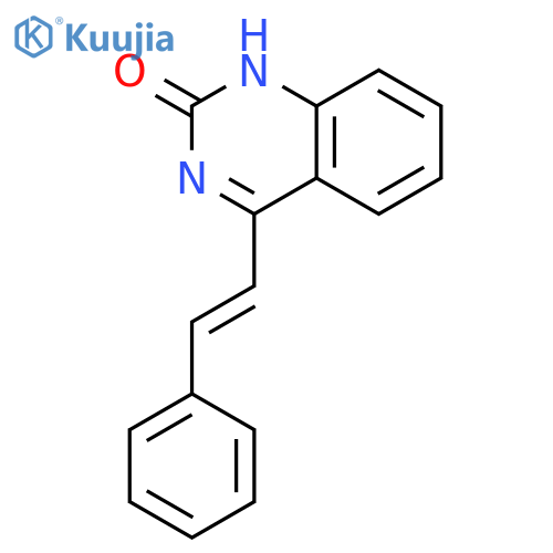 (E)-4-Styrylquinazolin-2(1H)-one structure