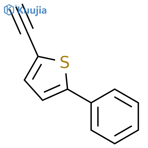 2-ethynyl-5-phenylthiophene structure