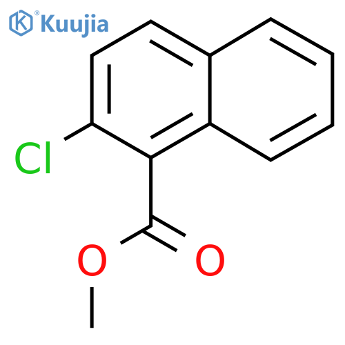 Methyl 2-chloro-1-naphthoate structure