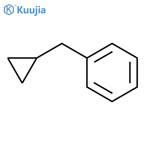 (Cyclopropylmethyl)benzene structure