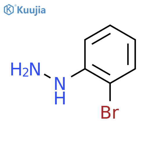 (2-Bromophenyl)hydrazine structure