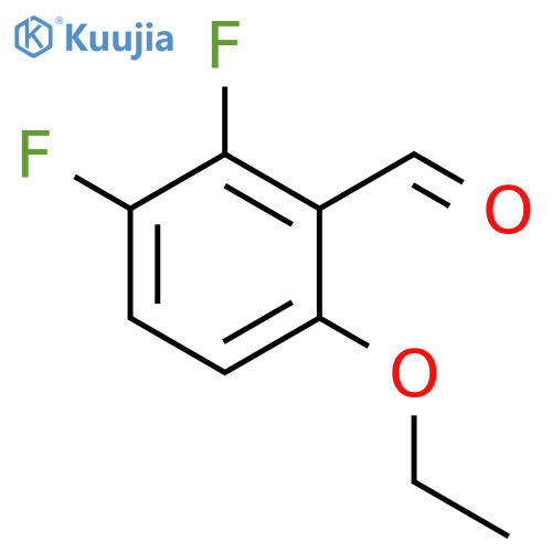 6-Ethoxy-2,3-difluorobenzaldehyde structure