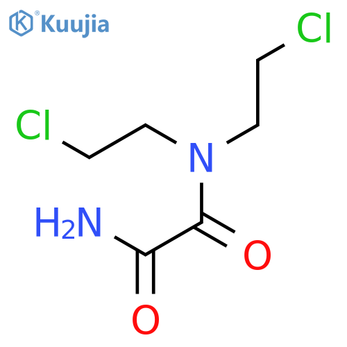 N,N'-bis(2-Chloroethyl)oxamide structure