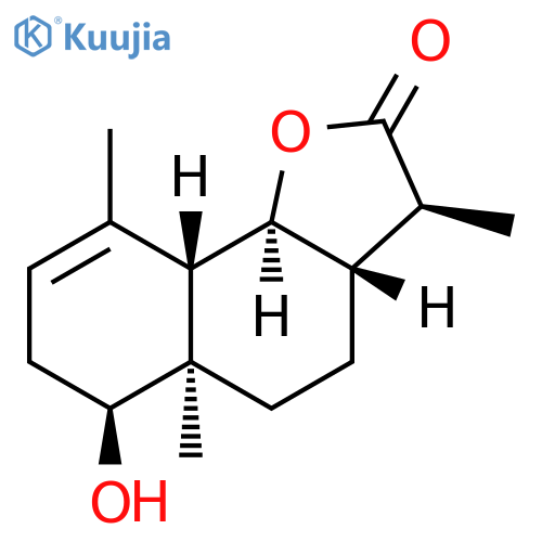 Naphtho[1,2-b]furan-2(3H)-one, 3a,4,5,5a,6,7,9a,9b-octahydro-6-hydroxy-3,5a,9-trimethyl-, (3S,3aS,5aR,6S,9aS,9bS)- structure