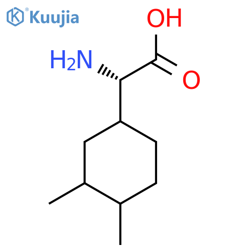 (2S)-2-Amino-2-(3,4-dimethylcyclohexyl)acetic acid structure