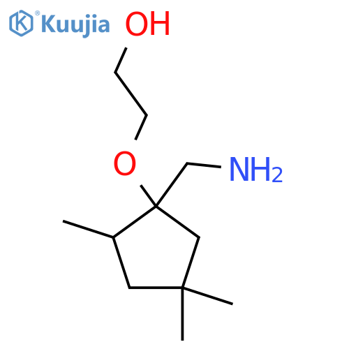 2-{1-(aminomethyl)-2,4,4-trimethylcyclopentyloxy}ethan-1-ol structure