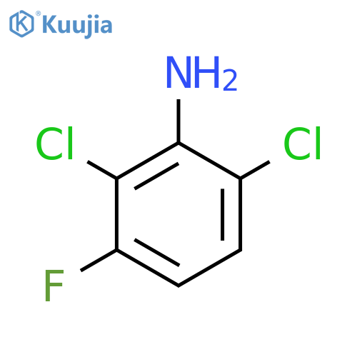 2,6-Dichloro-3-fluoroaniline structure