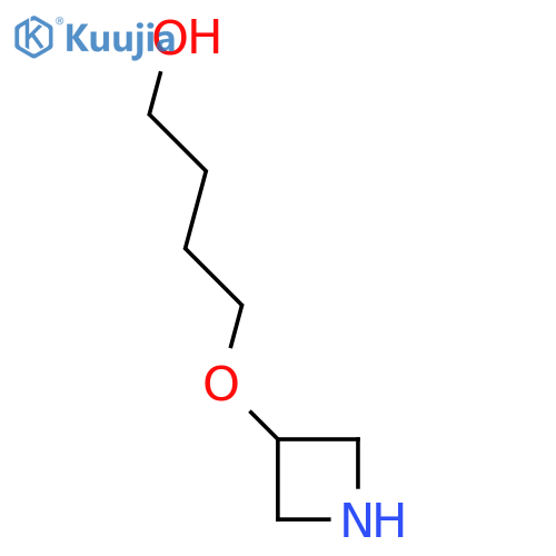 4-(Azetidin-3-yloxy)butan-1-ol structure