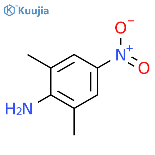 2,6-dimethyl-4-nitro-aniline structure