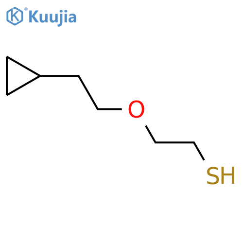 2-(2-Cyclopropylethoxy)ethanethiol structure