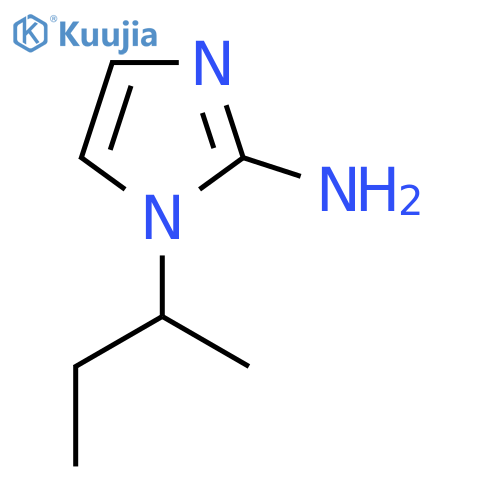 1-Butan-2-ylimidazol-2-amine structure