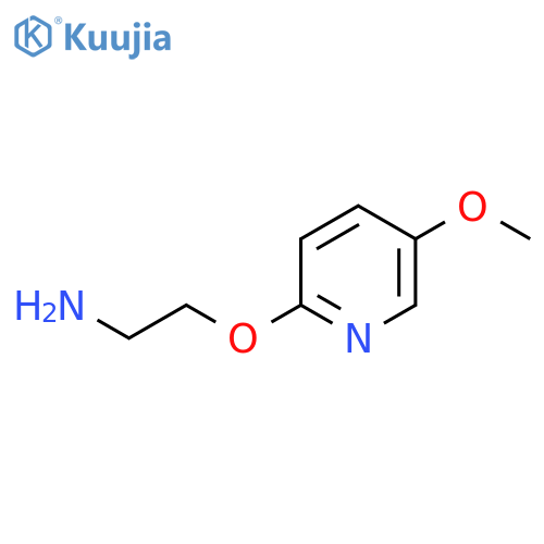 2-(5-methoxypyridin-2-yl)oxyethan-1-amine structure