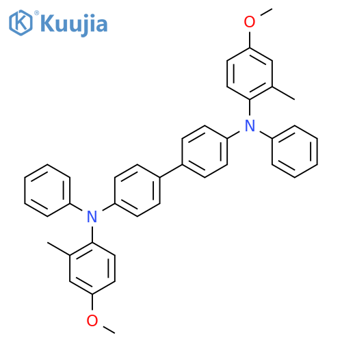 N,N'-Bis(4-methoxy-2-methylphenyl)-N,N'-diphenylbenzidine structure