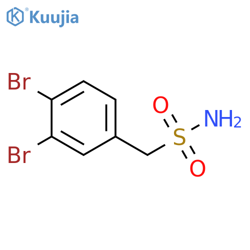 (3,4-dibromophenyl)methanesulfonamide structure