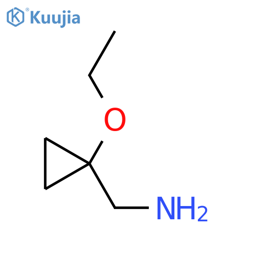 (1-ethoxycyclopropyl)methanamine structure