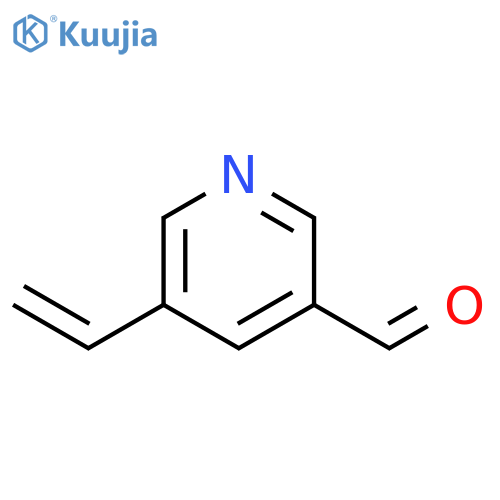 3-Pyridinecarboxaldehyde, 5-ethenyl- structure