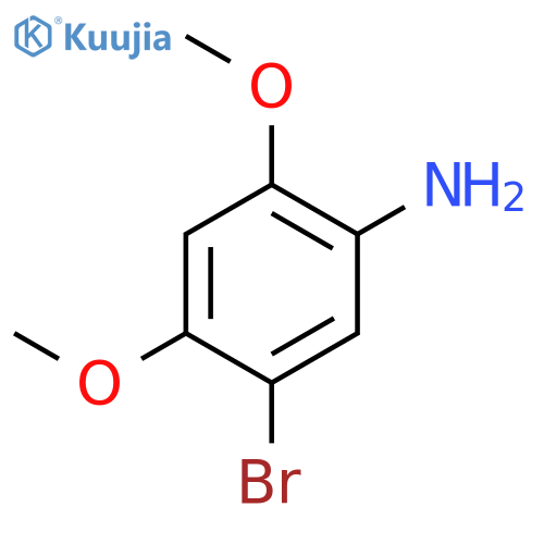 5-Bromo-2,4-dimethoxyaniline structure