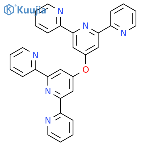 2,2':6',2''-Terpyridine,4',4''''-oxybis- (9CI) structure
