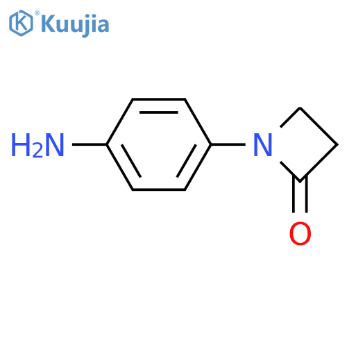 1-(4-aminophenyl)azetidin-2-one structure