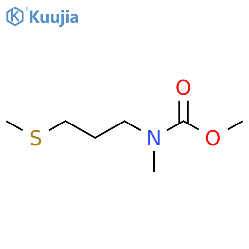 Methyl N-methyl-N-(3-methylsulfanylpropyl)carbamate structure