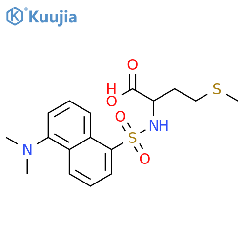 L-Methionine,N-[[5-(dimethylamino)-1-naphthalenyl]sulfonyl]- structure