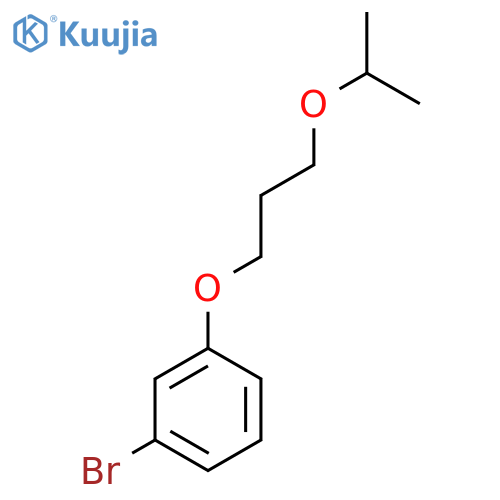 1-Bromo-3-(3-isopropoxypropoxy)benzene structure