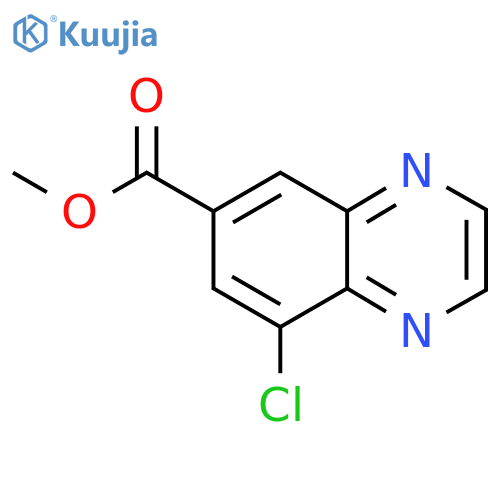 Methyl 8-chloroquinoxaline-6-carboxylate structure
