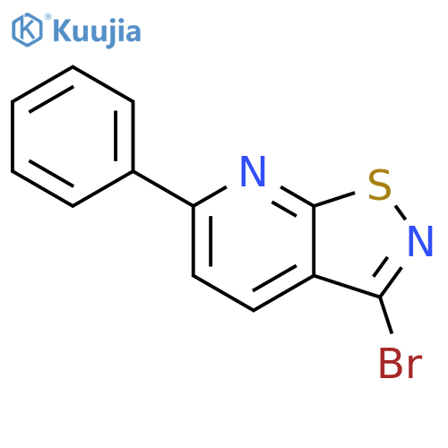 3-Bromo-6-phenyl-isothiazolo[5,4-b]pyridine structure