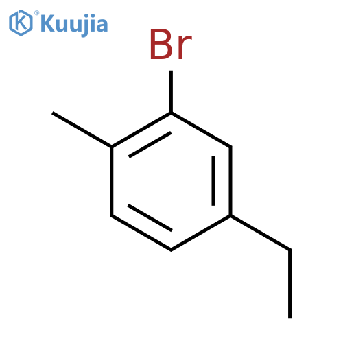 2-Bromo-4-ethyl-1-methylbenzene structure