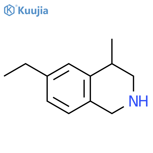 6-Ethyl-4-methyl-1,2,3,4-tetrahydro-isoquinoline structure