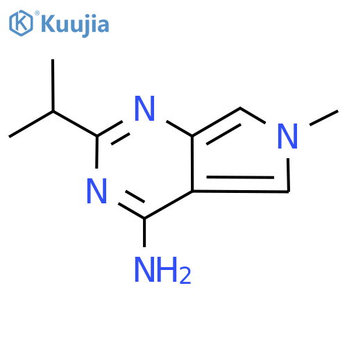 2-Isopropyl-6-methyl-6H-pyrrolo[3,4-d]pyrimidin-4-amine structure