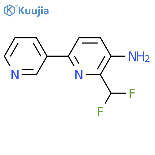 6-Difluoromethyl-[2,3]bipyridinyl-5-ylamine structure