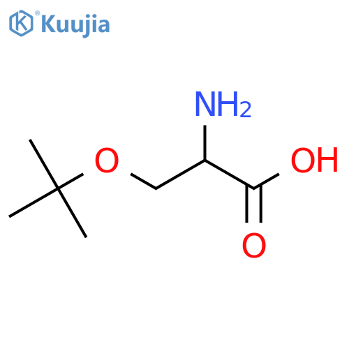 2-amino-3-(tert-butoxy)propanoic acid structure