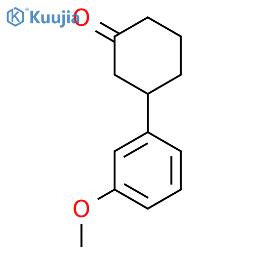 3-(3-Methoxyphenyl)cyclohexanone structure