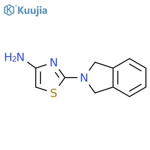 2-(Isoindolin-2-yl)thiazol-4-amine structure