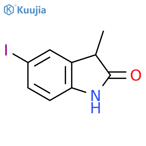5-Iodo-3-methylindolin-2-one structure