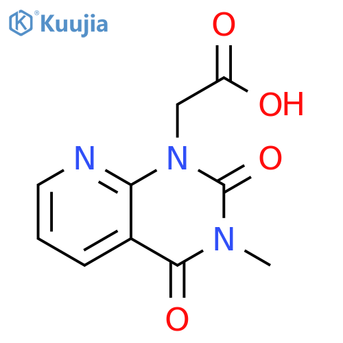 (3-Methyl-2,4-dioxo-3,4-dihydro-2H-pyrido[2,3-d]pyrimidin-1-yl)-acetic acid structure