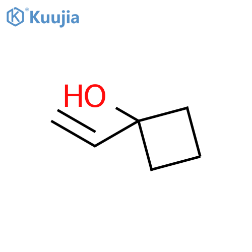 Cyclobutanol, 1-ethenyl- structure