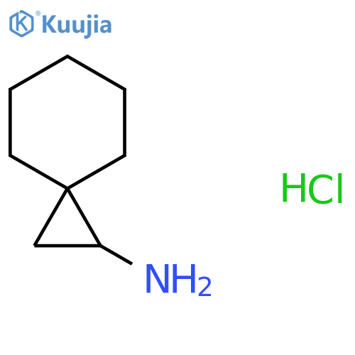 Spiro[2.5]octan-1-amine hydrochloride structure