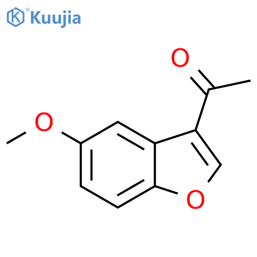 1-(5-Methoxy-benzofuran-3-yl)-ethanone structure