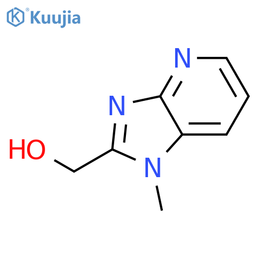 1-methyl-1H-Imidazo[4,5-b]pyridine-2-methanol structure