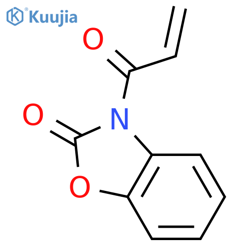 2(3H)-Benzoxazolone, 3-(1-oxo-2-propenyl)- structure