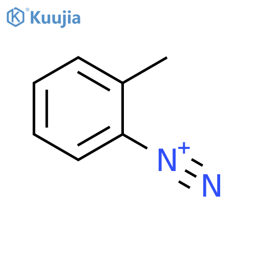 Benzenediazonium, 2-methyl- structure