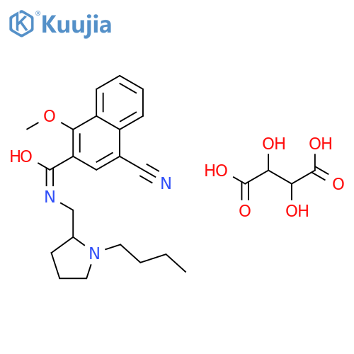 (-)-Nafadotride structure